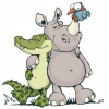 Nosorożec & Krokodyl